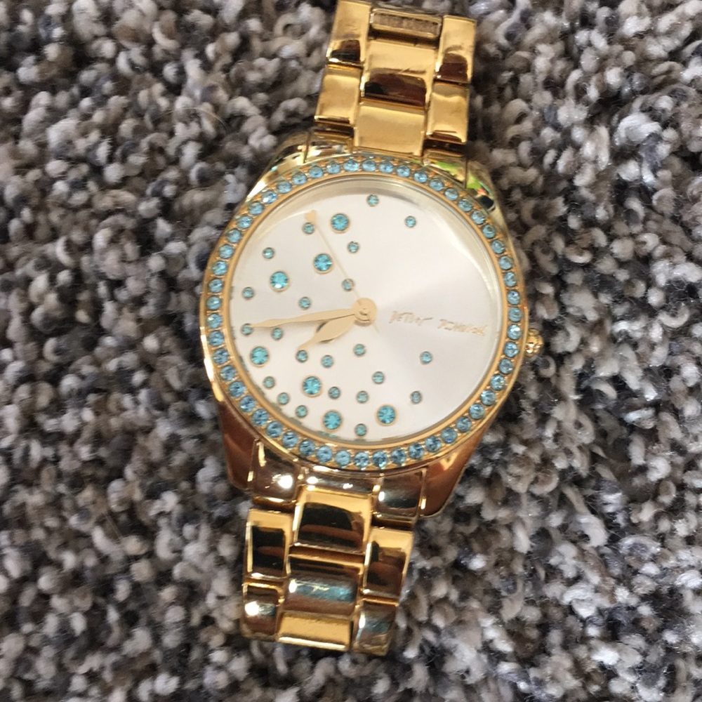 Betsy Johnson Gold Watch